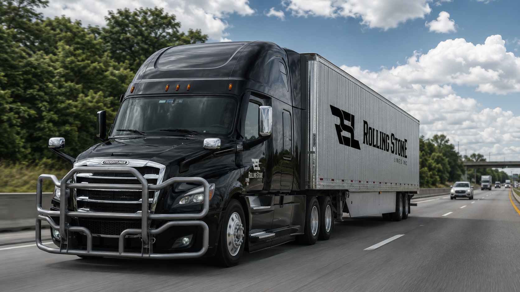 Rolling Stone Lines refrigerated rig